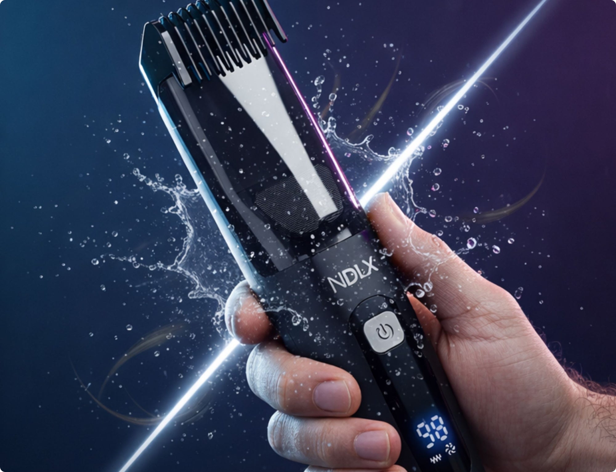 Dual motor driver suger hårene op øjeblikkeligt